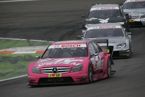 Susie Stoddart scorede sin karrieres første DTM point.